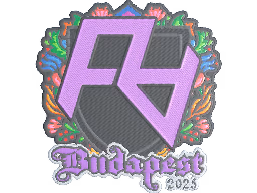 Sticker Rare Atom (Embroidered) | Budapest 2025 - Preço e onde comprar no CS2