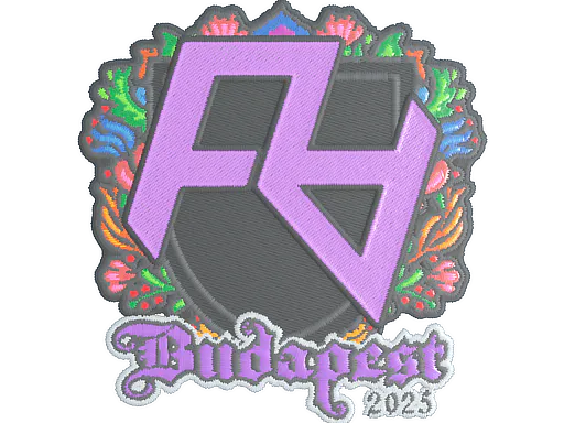 Sticker Rare Atom (Embroidered) | Budapest 2025 - Preço e onde comprar no CS2