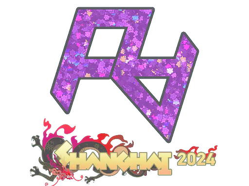 Sticker Rare Atom (Glitter) | Shanghai 2024 - Preço e onde comprar no CS2