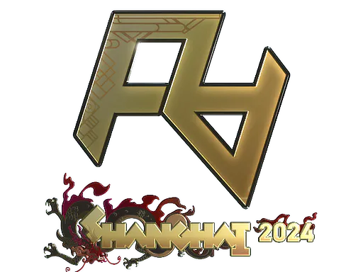 Sticker Rare Atom (Gold) | Shanghai 2024 - Preço e onde comprar no CS2