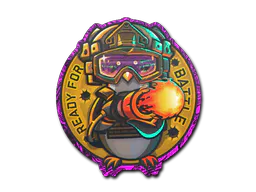 Sticker Ready For Battle (Holo) - Preço e onde comprar no CS2