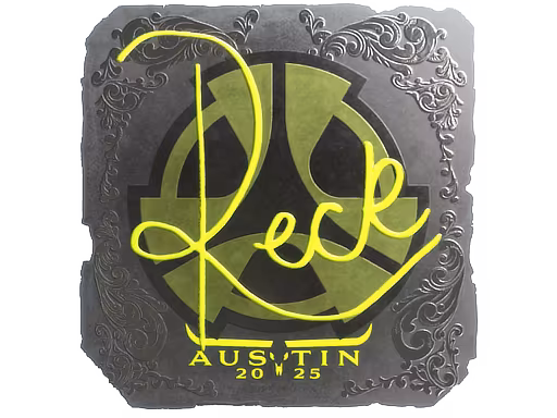 Sticker reck (Foil) | Austin 2025 - Preço e onde comprar no CS2