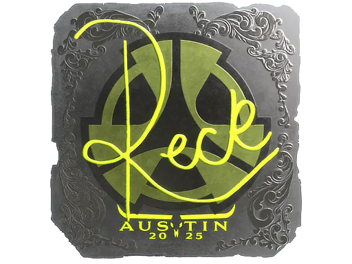 Sticker reck (Foil) | Austin 2025 - Preço e onde comprar no CS2