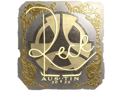 Sticker reck (Gold) | Austin 2025 - Preço e onde comprar no CS2