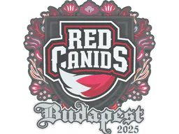 Sticker RED Canids | Budapest 2025 - Preço e onde comprar no CS2