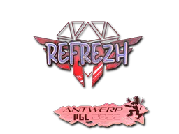 Sticker refrezh (Holo) | Antwerp 2022 - Preço e onde comprar no CS2
