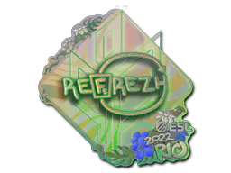 Sticker refrezh (Holo) | Rio 2022 - Preço e onde comprar no CS2