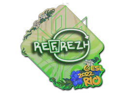 Sticker refrezh | Rio 2022 - Preço e onde comprar no CS2