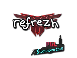 Sticker refrezh | Stockholm 2021 - Preço e onde comprar no CS2