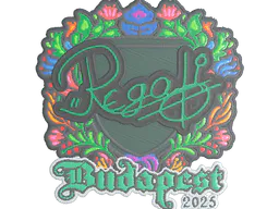 Sticker regali (Embroidered) | Budapest 2025 - Preço e onde comprar no CS2