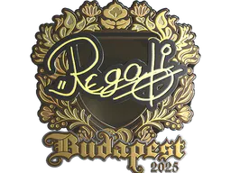 Sticker regali (Gold) | Budapest 2025 - Preço e onde comprar no CS2