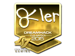 Sticker reltuC (Gold) | Cluj-Napoca 2015 - Preço e onde comprar no CS2