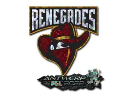 Sticker Renegades (Glitter) | Antwerp 2022 - Preço e onde comprar no CS2
