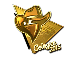Sticker Renegades (Gold) | Cologne 2015 - Preço e onde comprar no CS2