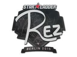 Sticker REZ | Berlin 2019 - Preço e onde comprar no CS2