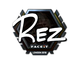 Sticker REZ (Foil) | London 2018 - Preço e onde comprar no CS2