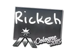 Sticker Rickeh | Cologne 2015 - Preço e onde comprar no CS2
