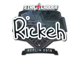 Sticker Rickeh (Foil) | Berlin 2019 - Preço e onde comprar no CS2