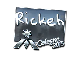 Sticker Rickeh (Foil) | Cologne 2015 - Preço e onde comprar no CS2