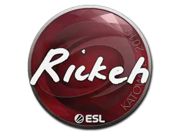 Sticker Rickeh | Katowice 2019 - Preço e onde comprar no CS2