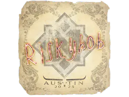 Sticker riskyb0b | Austin 2025 - Preço e onde comprar no CS2