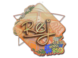 Sticker roeJ (Holo) | Rio 2022 - Preço e onde comprar no CS2