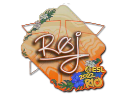 Sticker roeJ | Rio 2022 - Preço e onde comprar no CS2