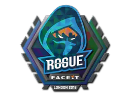 Sticker Rogue (Holo) | London 2018 - Preço e onde comprar no CS2