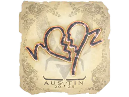 Sticker ropz | Austin 2025 - Preço e onde comprar no CS2