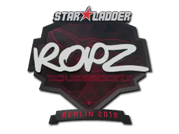 Sticker ropz | Berlin 2019 - Preço e onde comprar no CS2