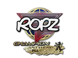 Sticker ropz (Champion) | Antwerp 2022 - Preço e onde comprar no CS2