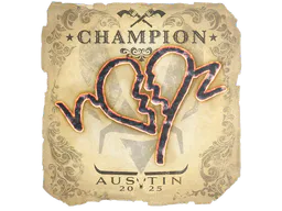 Sticker ropz (Champion) | Austin 2025 - Preço e onde comprar no CS2