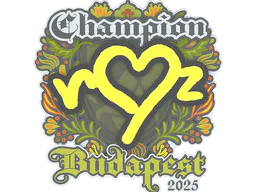 Sticker ropz (Champion) | Budapest 2025 - Preço e onde comprar no CS2