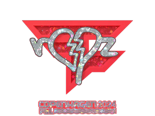 Sticker ropz (Glitter) | Copenhagen 2024 - Preço e onde comprar no CS2