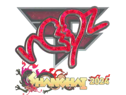 Sticker ropz (Glitter) | Shanghai 2024 - Preço e onde comprar no CS2