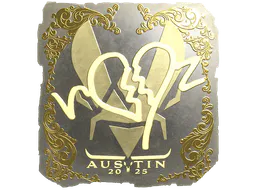 Sticker ropz (Gold) | Austin 2025 - Preço e onde comprar no CS2