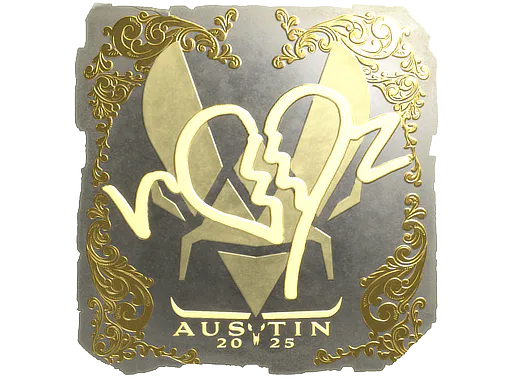 Sticker ropz (Gold) | Austin 2025 - Preço e onde comprar no CS2