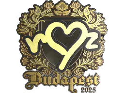 Sticker ropz (Gold) | Budapest 2025 - Preço e onde comprar no CS2