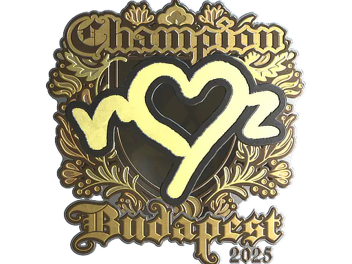 Sticker ropz (Gold, Champion) | Budapest 2025 - Preço e onde comprar no CS2