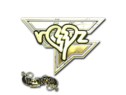 Sticker ropz (Gold) | Paris 2023 - Preço e onde comprar no CS2