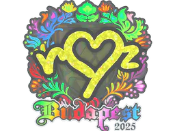Sticker ropz (Holo) | Budapest 2025 - Preço e onde comprar no CS2