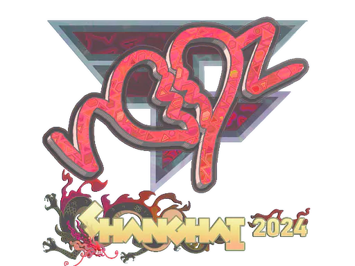 Sticker ropz (Holo) | Shanghai 2024 - Preço e onde comprar no CS2