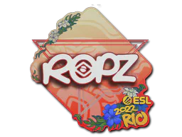 Sticker ropz | Rio 2022 - Preço e onde comprar no CS2