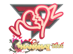 Sticker ropz | Shanghai 2024 - Preço e onde comprar no CS2
