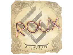 Sticker ROUX | Austin 2025 - Preço e onde comprar no CS2