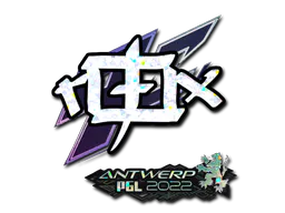 Sticker rox (Glitter) | Antwerp 2022 - Preço e onde comprar no CS2