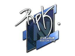 Sticker RpK | Boston 2018 - Preço e onde comprar no CS2