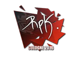 Sticker RpK | Cologne 2016 - Preço e onde comprar no CS2