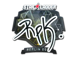 Sticker RpK (Foil) | Berlin 2019 - Preço e onde comprar no CS2