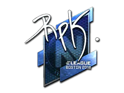 Sticker RpK (Foil) | Boston 2018 - Preço e onde comprar no CS2